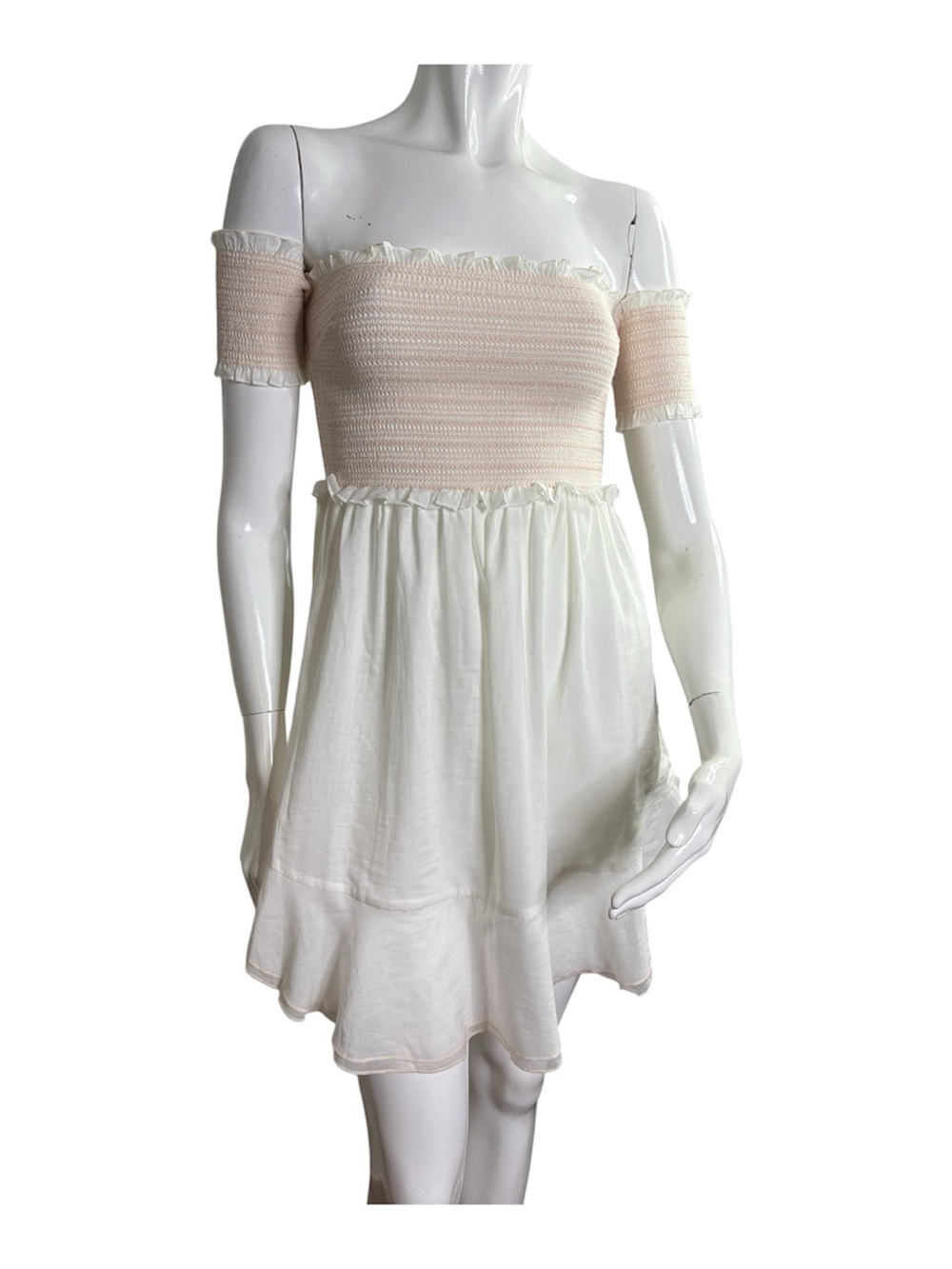 Windsor Kisuii Smoked off-the shoulder cover-up dress
